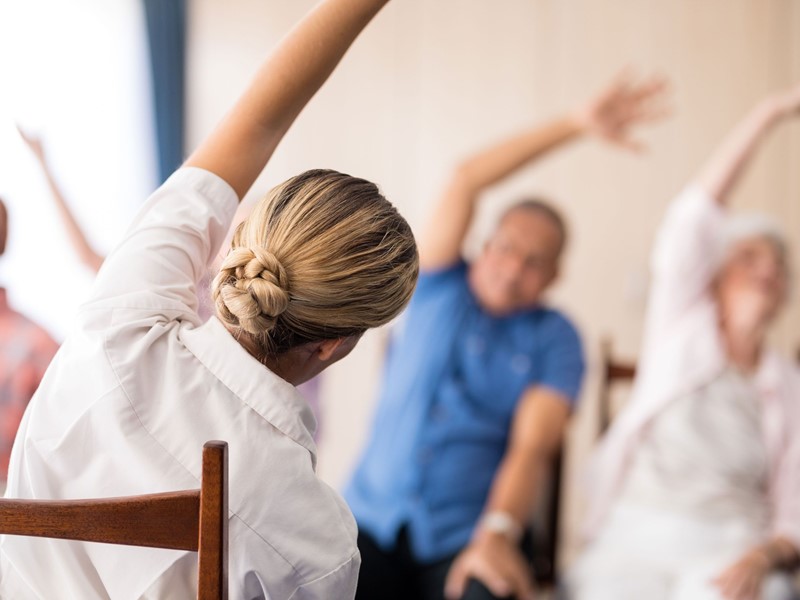 Wear Together - Seated Chair Exercise